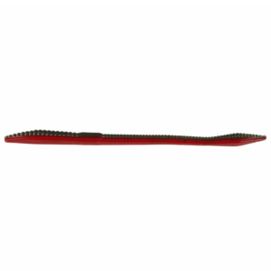 6″ FINESSE WORM IN GREEN PUMPKIN TEXAS RED