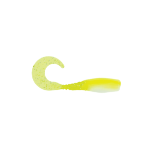 Big Bite Baits - 2_ Curly Tail Crappie Minnr - Lemon Meringue