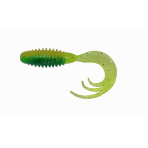 Big Bite Baits - 2_ Ring Triple Tip Grub - John Deere