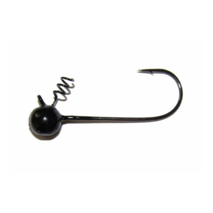 Big Bite Baits - 3_16 oz. Stand Up Fintwist Head - Black