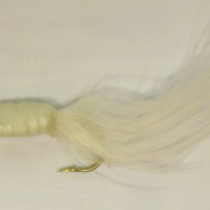 Big Bite Baits - Hal-Fly 1/16oz White/Pearl/White (12pk card)