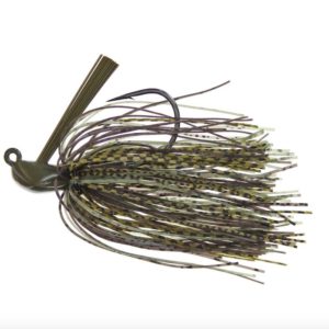 SpotSticker Hand-Tied Casting Jig - Green Craw