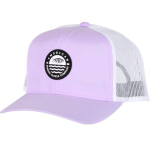 womens skylight trucker hat lilac