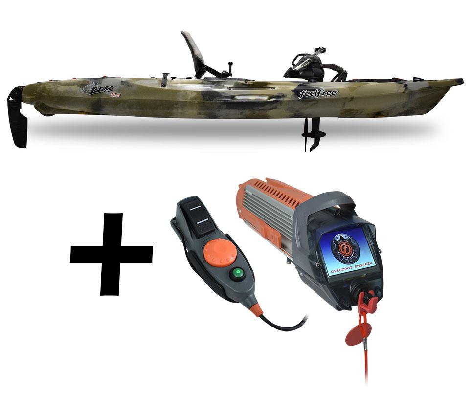 Feelfree Lure 11.5 V2 w/ Overdrive + Motordrive Package - The Yak Shak