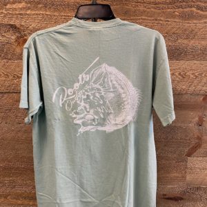 Roots Outfitters - Bass Green Pocket Tee - Back