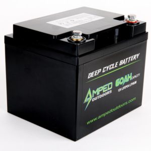 Amped Outdoors 60ah Lithium Battery