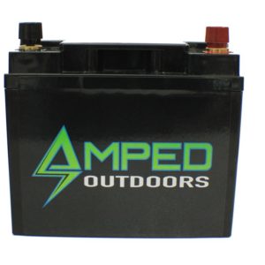 Amped Outdoors 60ah Lithium Battery LIFEPO4