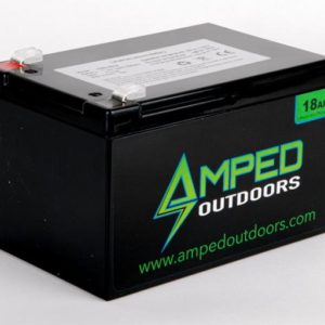 Amped Outdoors Lithium Battery 18ah