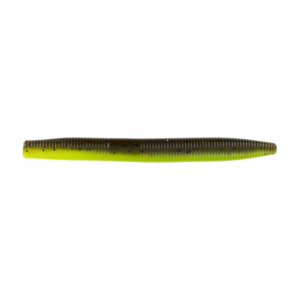 Big Bite Baits - 5" Fat Stick Green Pumpkin Chartreuse Lam