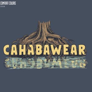 Cahaba Wear Roots T-Shirt - Denim