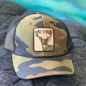 Heybo Old School Camo Deer Trucker