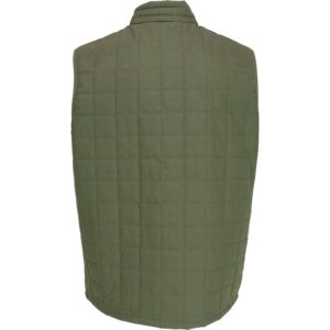 AFTCO Pufferfish Insulated Vest Oxide Heather back