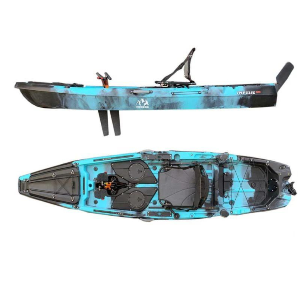 Hoodoo Element 95 Kayak - Sit On Top, Purple Haze Model