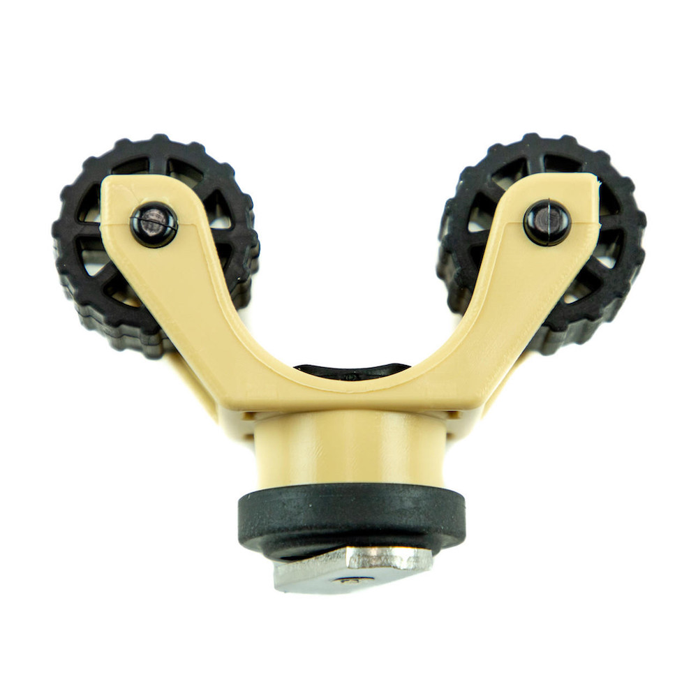 YakAttack RotoGrip Paddle Holder, Track Mount, Desert Sand