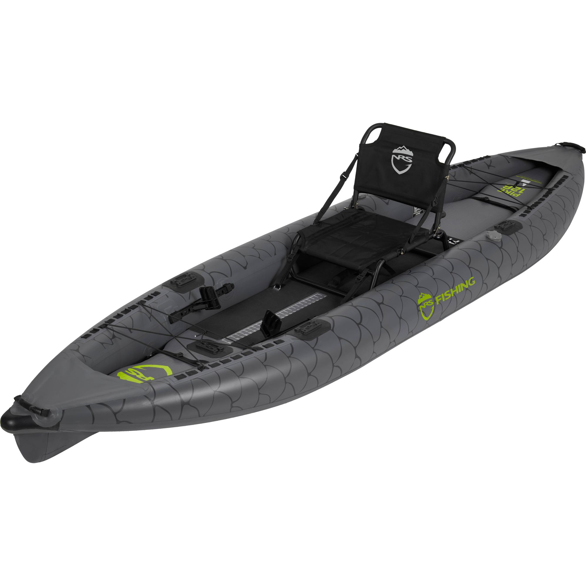 NRS inflatable kayak Gray Scale